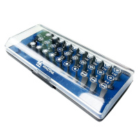 Фото товара - Набор вставок (бит) 1/4 TORX HEX PZ PH SLOT 31пр. МАСТАК 058-00031C
