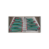 Фото товара - Набор отверток стержневых TORX® ANTI-SLIP GRIP, 9пр. JONNESWAY D71T109S Код 048716