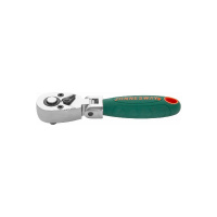 Фото товара - Трещотка укороченная с шарниром 1/4 DR, 36 зубцов, 125мм JONNESWAY R4202 Код 048439