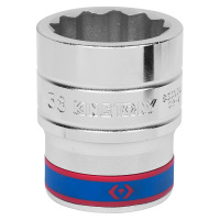 Фото товара - Головка торцевая стандартная двенадцатигранная 1 , 38мм KING TONY 833038M