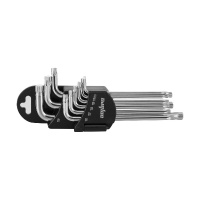 Фото товара - Набор ключей торцевых TORX® Т10-T50, 9пр. OMBRA 953009 Код 055371
