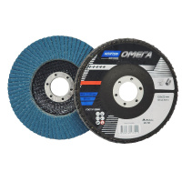 Фото товара - Диск лепестковый OMEGA R828 125х22мм Р60 NORTON 78072716283