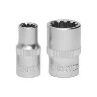 Фото товара - Головка торцевая MultiProf 1/4 DR, 11мм Thorvik MP01411 Код 052929
