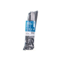 Фото товара - Стяжка нейлоновая НСС EasyFix 5х300 (черн) (100шт) Fortisflex 84818