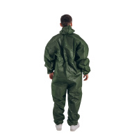 Фото товара - Защитный комбинезон 60г/м2 4XL/58-60/180-188см хаки (марк) 00004DK