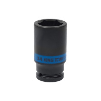Фото товара - Головка торцевая ударная глубокая 6гр. 3/4 34мм KING TONY 643534M