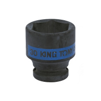 Фото товара - Головка торцевая ударная шестигранная 1/2 , 30мм KING TONY 453530M