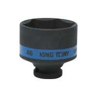 Фото товара - Головка торцевая ударная шестигранная 1/2 , 46мм KING TONY 453546M