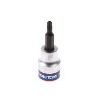 Фото товара - Насадка (бита) торцевая 3/8 , TORX, T20, L = 50мм, с отверстием KING TONY 302720