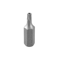 Фото товара - Вставка (бита) торцевая 10мм, TORX, Т25, L = 36мм, с отверстием KING TONY 163625U