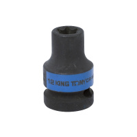 Фото товара - Головка торцевая ударная TORX Е-стандарт 1/2 E12 L = 38мм KING TONY 457512M