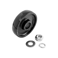 Фото товара - Неповоротное колесо для подкатных домкратов OHT202/OHT202C OMBRA OHT202WF Код 059021