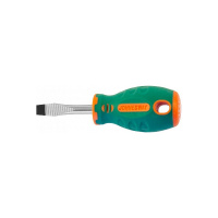 Фото товара - Отвертка стержневая шлицевая ANTI-SLIP GRIP, SL6.5х38мм JONNESWAY D71S638 Код 049955