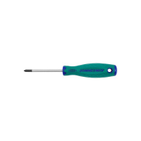 Фото товара - Отвертка стержневая крестовая ANTI-SLIP GRIP, PH1x80мм JONNESWAY D71P180 Код 046101