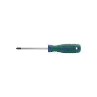 Фото товара - Отвертка стержневая крестовая ANTI-SLIP GRIP, PH2х100мм JONNESWAY D77P2100 Код 046372