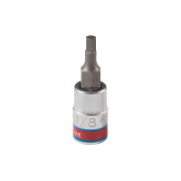 Фото товара - Насадка (бита) торцевая 1/4 Hex 1/8 L = 37мм KING TONY 203504S