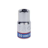 Фото товара - Головка торцевая TORX Е-стандарт 1/4 E10 L = 24мм KING TONY 237510M