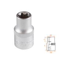 Фото товара - Головка торцевая TORX Е-стандарт 1/2 , E14 AFFIX AF00043014