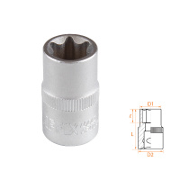 Фото товара - Головка торцевая TORX Е-стандарт 1/2 , E18 AFFIX AF00043018