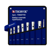 Фото товара - Набор ключей трубчатых в сумке 6-19мм 7пр. Thorvik TBSS7TB Код 053737