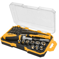 Фото товара - Набор вставок (бит) 1/4 PH PZ Hex Torx Slotted 42пр. TOLSEN TT20041