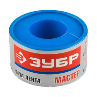 Фото товара - ФУМ лента 0.40г/см3 0.1мм*25мм х15м ЗУБР 12373-25-040