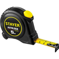 Фото товара - Рулетка с автостопом 5м*19мм AutoLock STAYER 2-34126-05-19_z02