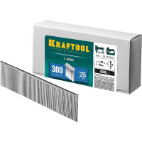 Фото товара - Гвозди для нейлера 5000шт тип 18GA (47/300/F) 25мм KRAFTOOL 31785-25