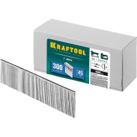 Фото товара - Гвозди для нейлера 5000шт тип 18GA (47/300/F) 45мм KRAFTOOL 31785-45