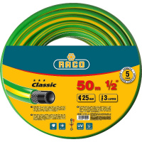 Фото товара - Поливочный шланг армированный трёхслойный 25атм 50м 1/2 CLASSIC Raco 40306-1/2-50_z01