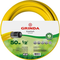 Фото товара - Поливочный шланг армированный трёхслойный 30атм 50м 1/2 Comfort GRINDA 8-429003-1/2-50_z02