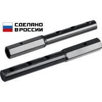 Фото товара - Удлинитель 2шт НЕХ 23 - круг 30мм УД-2 ЗУБР 707107-2