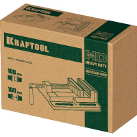 Фото товара - Станочные сверлильные тиски 100мм KRAFTOOL 32715-100