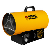 Фото товара - Газовая тепловая пушка GHG-30i 30кВт цифровой термостат пропан-бутан Denzel 96471