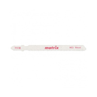 Фото товара - Полотна для электролобзика по дереву 3шт T111B 75x2мм HCS Matrix 78225