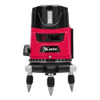 Фото товара - Лазерный уровень CRL-30R 30м красный луч батарейки резьба 5/8 MATRIX 35034