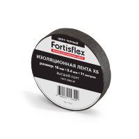 Фото товара - Изолента ХБ 18х0.4х11 (черн) Fortisflex 71242