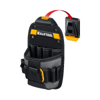 Фото товара - Поясная сумка 170х360мм 11 карманов и петель KP-11 с креплением FastClip KRAFTOOL 38777