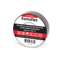 Фото товара - Изолента самослипающаяся СЛП 19х0.8х5 (черн) Fortisflex 91603