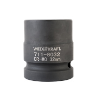 Фото товара - Головка торцевая ударная 1 32мм 6гр. WIEDERKRAFT WDK-711-8032