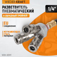Фото товара - Разветвитель WIEDERKRAFT WDK-83MY