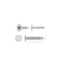Фото товара - Саморез 4.2х19мм с прессшайбой цинк со сверлом 12000шт в коробе STARFIX SM-50345-12000