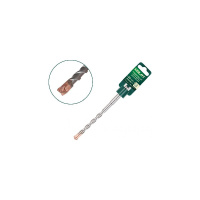 Фото товара - 10х100х160мм бур сверло SDS-plus QUA O-X бур по бетону крестовая пластина ВОЛАТ 83010-160