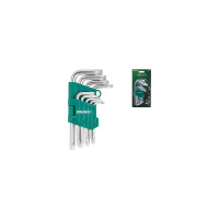Фото товара - Набор ключей Torx T10-T50 9шт коротких ВОЛАТ 11025-09