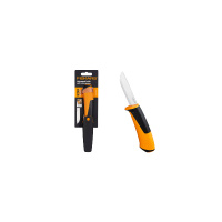 Фото товара - Нож универсальный с точилкой FISKARS 1023618
