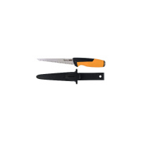 Фото товара - Пила зубчатая с ножнами PowerTooth 8 зубьев на дюйм FISKARS 1062935