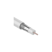 Фото товара - Кабель RG-6U 75 Ом CCS/Al/Al 32% бухта 100м белый PROconnect LIGHT PROCONN PROCONNECT 01-2251