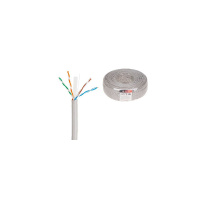 Фото товара - Кабель витая пара U/UTP Cat6E 4х2х23AWG 0.57мм 100м медь внутр. ПВХ ЮПИТЕР JP3020-100