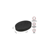 Фото товара - Мыльница BLACKSTONE черная PERFECTO LINEA 35-005034
