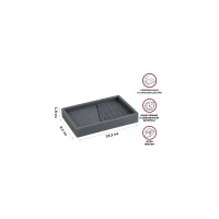 Фото товара - Мыльница ELEMENT серая PERFECTO LINEA 35-618400